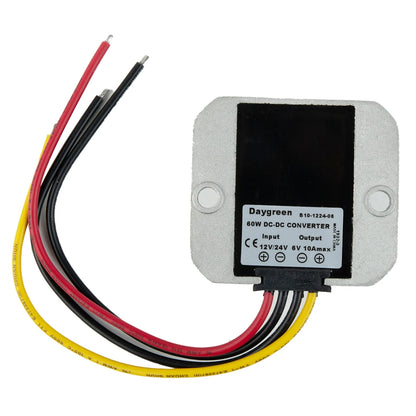 Regulator Power Converter IP68 Short-circuit Protection Step Down Module Waterproof 12V 24V To 6V DC-DC Full Power H10-1224-06