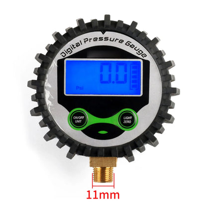 0–220psi Car Tire Air Pressure Gauge for Inflator Pump, Tire Repair Tool with 11mm & 13mm Thread Diameter