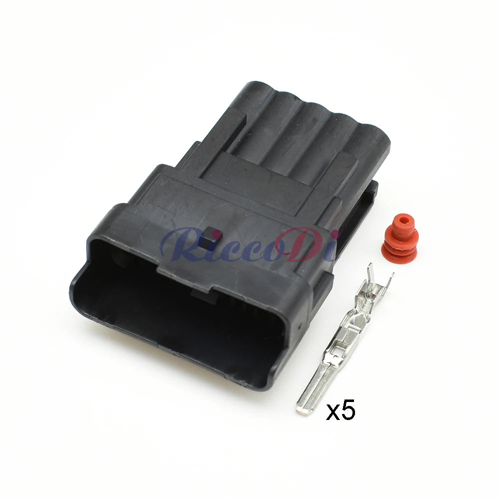 5 Pin 2.8mm Waterproof Connector 953600-1 DJ7057K-2.8-11/21 PA66 with Terminals or Wires