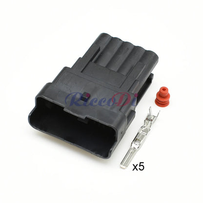 5 Pin 2.8mm Waterproof Connector 953600-1 DJ7057K-2.8-11/21 PA66 with Terminals or Wires