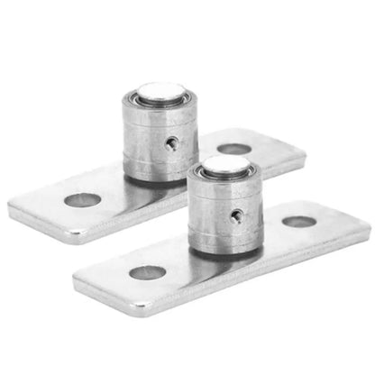 New Practical Home Door Floor Guide Anti-rust Barn Flat High Hardness Sliding Doors Stainless Steel 2 Pcs 2Pcs