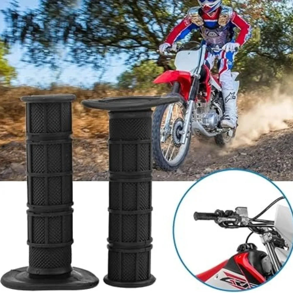Universal Soft Silicone Motorcycle Handlebar Grips Anti Slip Gel Handle Bar Cover Dirt Bike Motocros Scooter Shock Absorb Sleeve