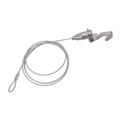 Stainless Steel Adjustable Picture Hanging Cable System Supporting Up to 66 lbs Perfect Solution for Home or Gallery Use