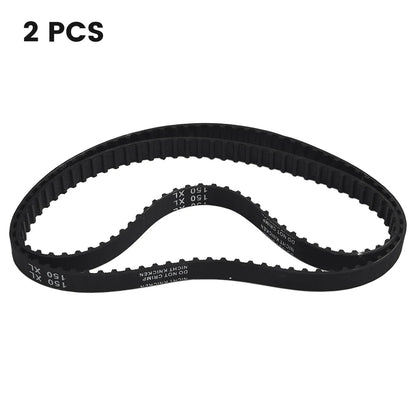 Geared Belt Cog Cog Geared Belt Stable transmission Low Noise Low noise Parts Stable Transmission 2pcs 90228-060 Black