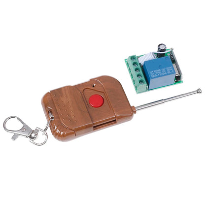 New DC 12V 1 Channel Wireless Relay Remote Control S Receiver With Transmitter