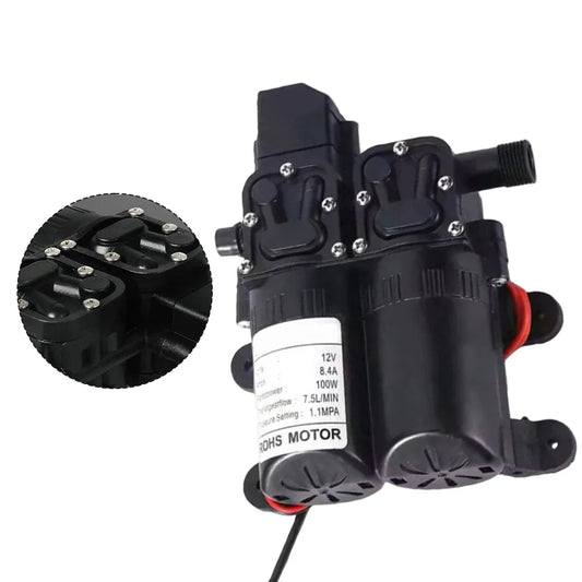 Electric Booster Pump 12V For Garden Watering System Car Washer Sprayer Boat Caravan Shower Tap Intelligent Backflow Prevention