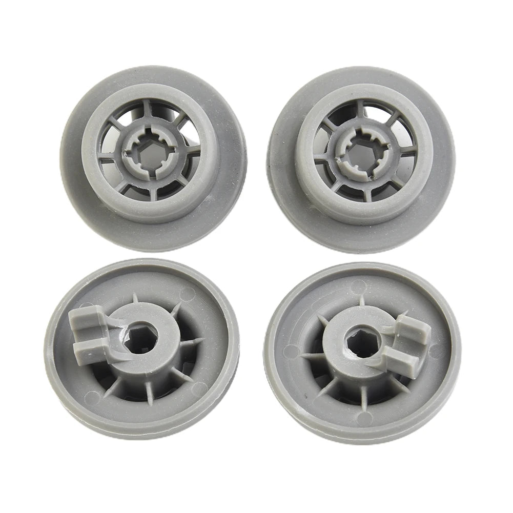 Dishwasher Lower Basket Wheels — 8pcs Replacement Rollers for Siemens S5555X0GB/79 S5943X2GB/31 S6409N2GB/17 HF87950GB/03 KG57U95/13