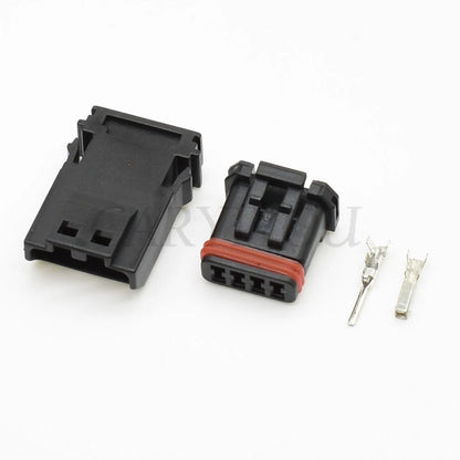 4 Pin Waterproof Auto Electric Housing Plug Wiring Harness Connector MX19004S51 MX19004P51 MX19004P52 MX19004S52