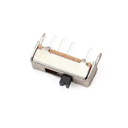 10Pcs SS13D07VG2 4 Pin 3 Position 1P3T Vertical Slide Switch 2mm