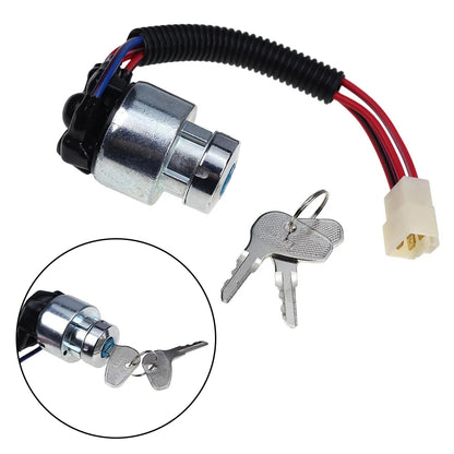 1set Ignition Switch With Keys TC020-31820 TC02031820 TC020-31822 TC02031822 For Kubota L Tractors Series L2050DT L2050F L2250DT