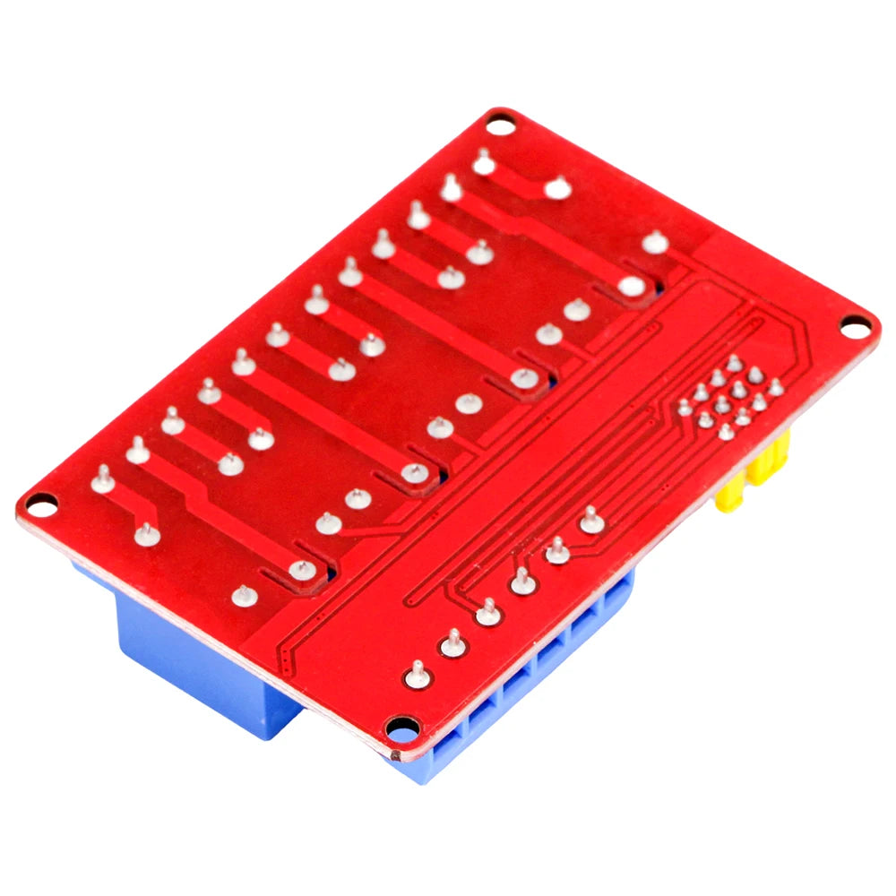 4-Channel Relay Module 5V/12V/24V with Optocoupler Isolation High/Low Level Trigger for Arduino & Raspberry Pi