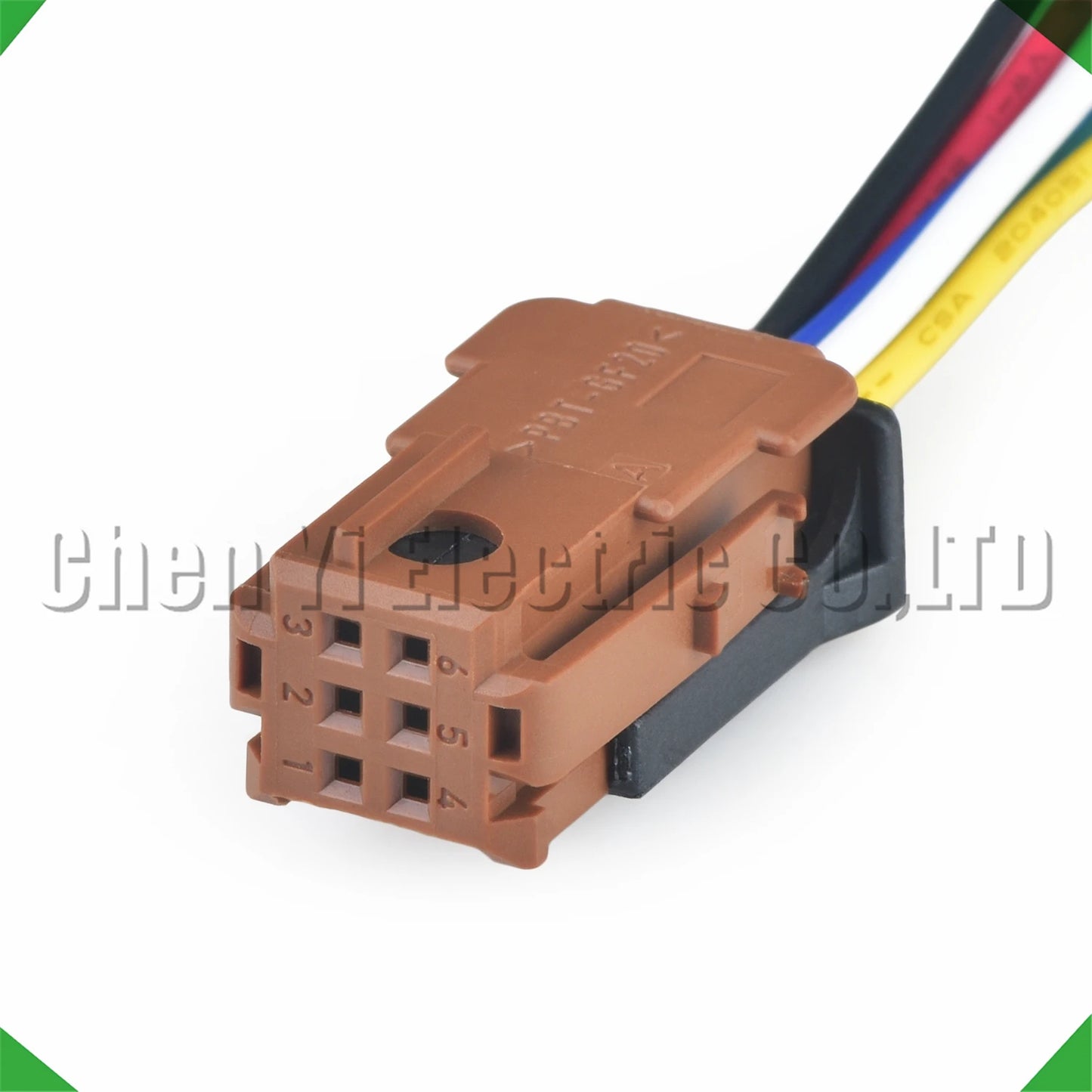 6 Pin Rearview Mirror Connector 953382-1 For Peugeot Citroen