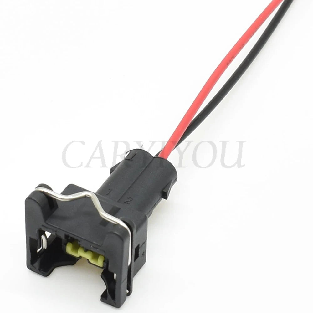 2 Pin Automotive Oil Sensor Connector Female Plug Socket with Wire DJ7023CX-3.5-21