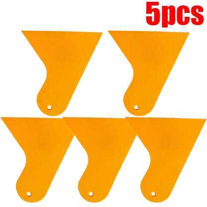 Yellow Scraper Car Film Application Tools Universal Auto Film Wrap Tint Tinted Sticker Scraper Hard Sticker Smooth Squeegee Kit