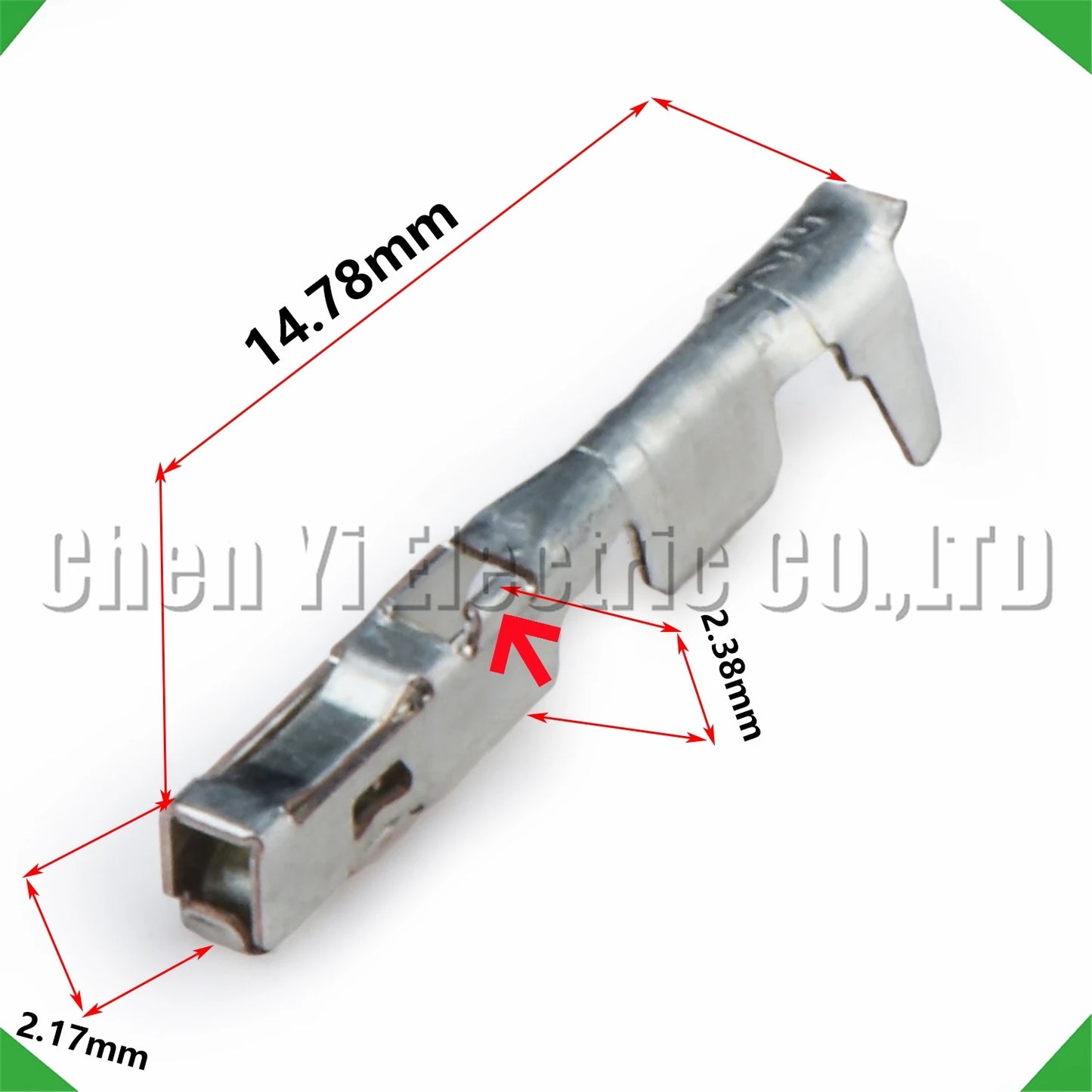 20PCS 0.64mm Male Female Crimp Pins For 1924955-1 2035334-1 Connector