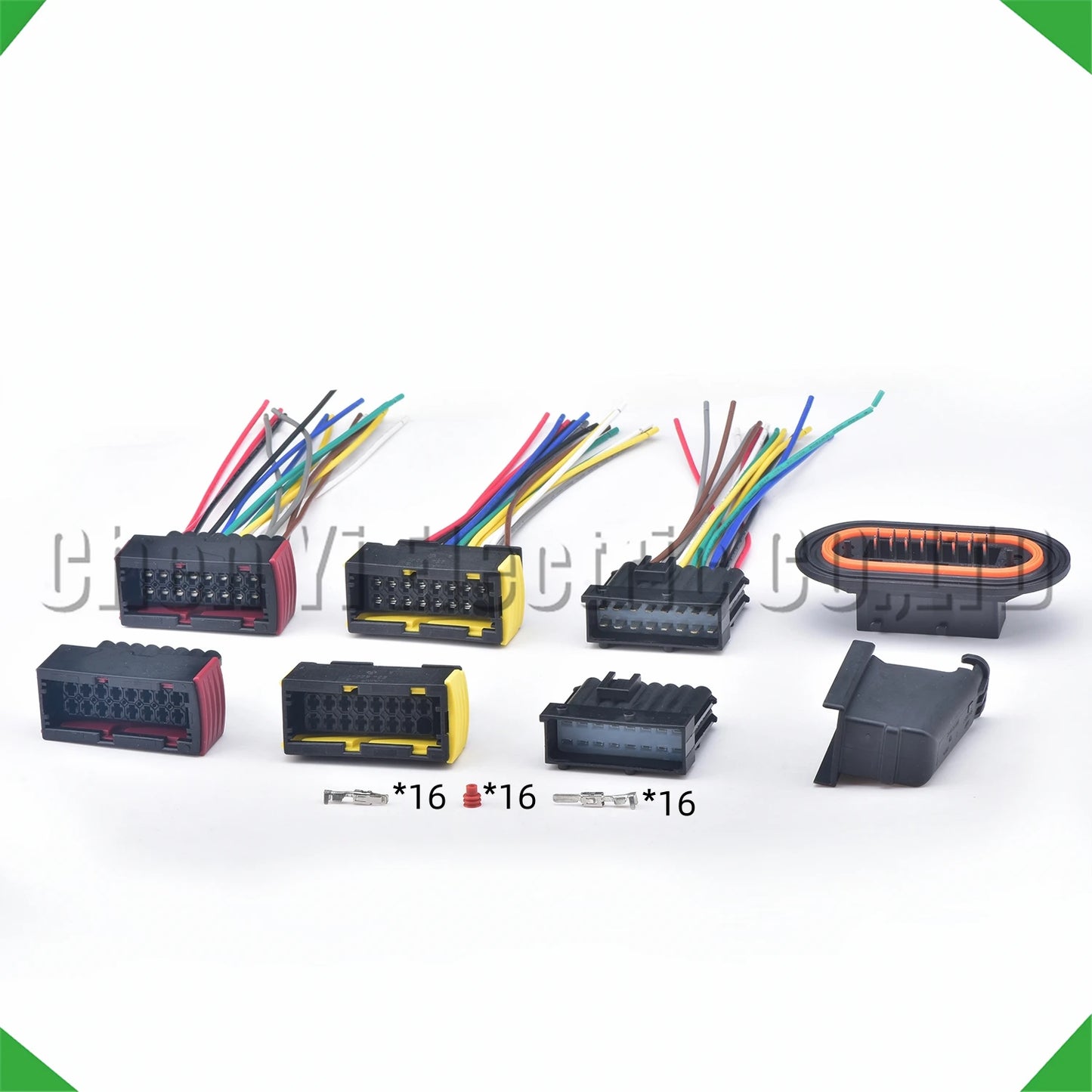 15/16 Pin ECU Waterproof Connector Plug A001530022 Automotive