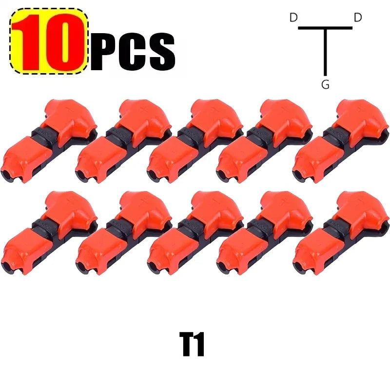 T Tap Wire Connector Low Voltage 2 Pin Splicing Connector