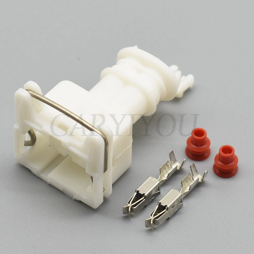 2-Pin 3.5mm White Female Connector DJ7029Q-3.5-21 282684-1 Automotive Wiring Harness Plug