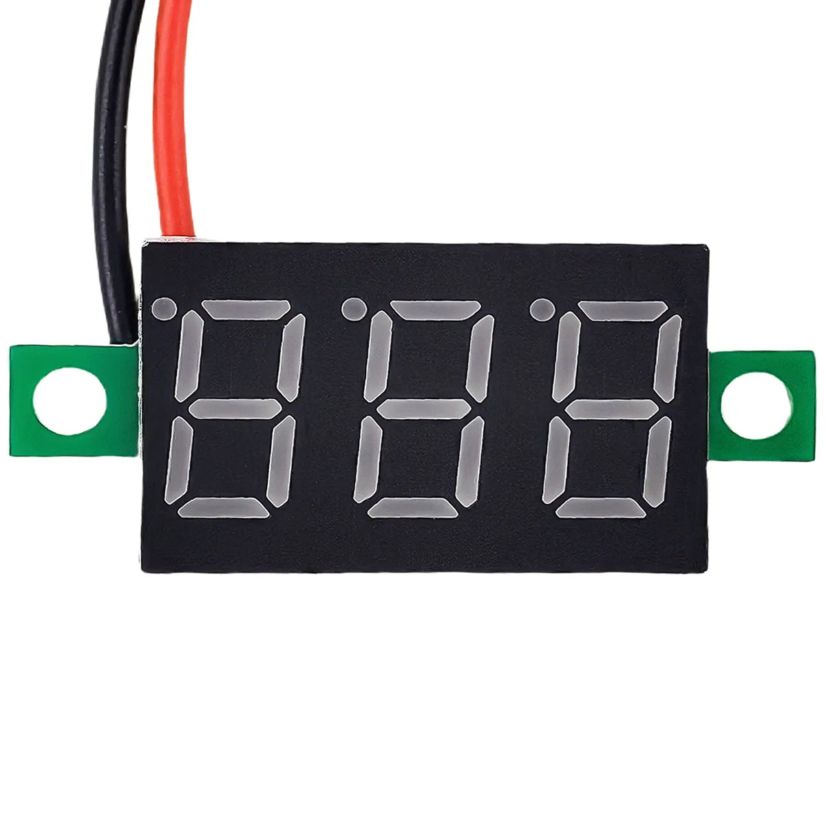 DC 4.5V-30V Mini Digital Two-Wire Voltmeter 0.36 Inch LED Display Voltage Tester Module Red Blue Green