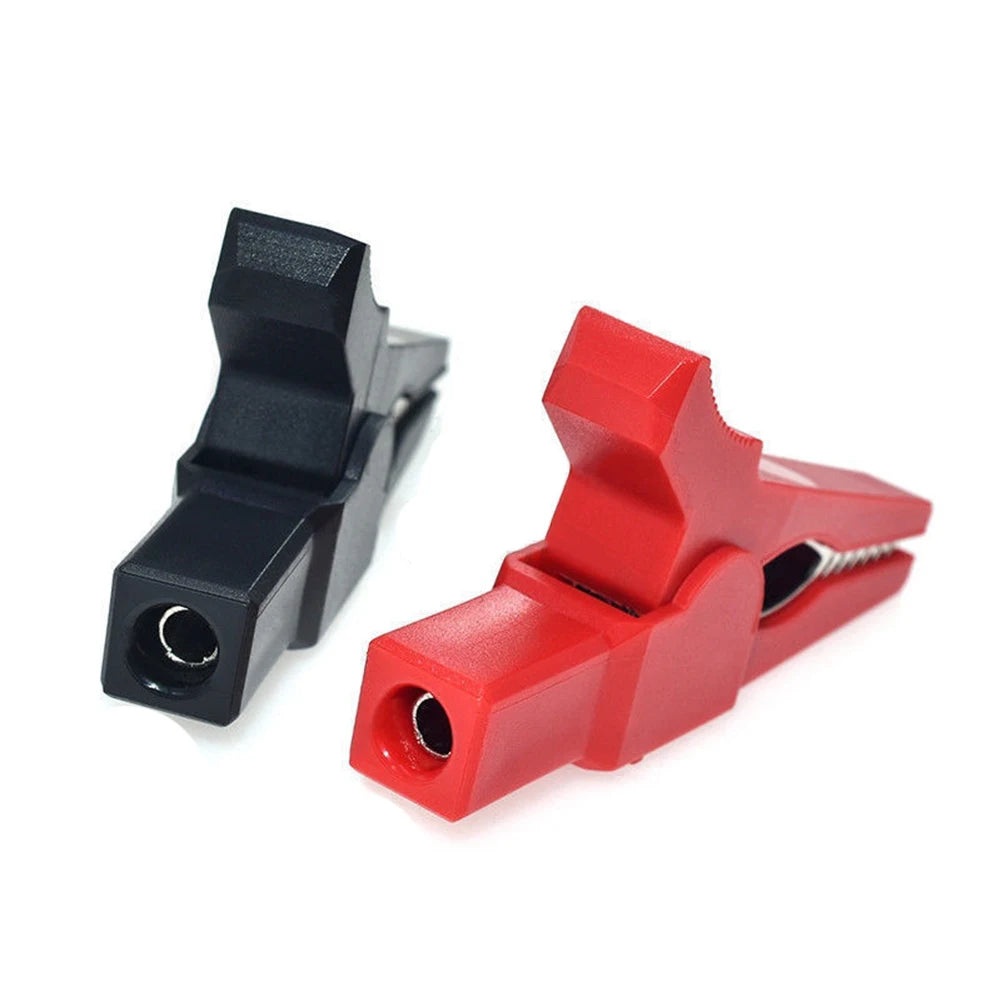 Electrical Jumpers Crocodile Clips Six Different Colors Strong Grip And Conductivity 14mm Maximum Opening 4mm Wiring Hole