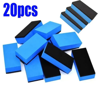Glass Nano Applicator Pads Polish Wax Ceramic Coating Sponge Brush