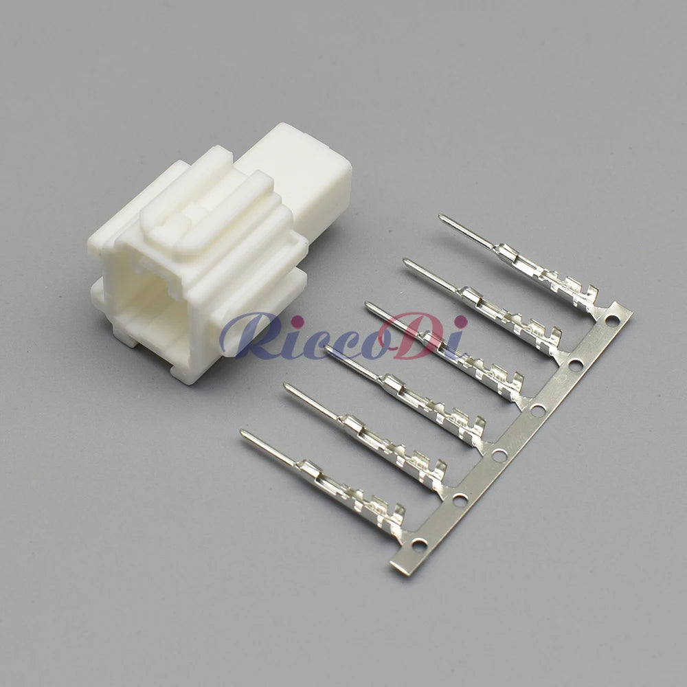 6 Pin Female Car Wiring Harness Connector Fuse Box Plug for Civic CRV 7187-8846 7186-8846