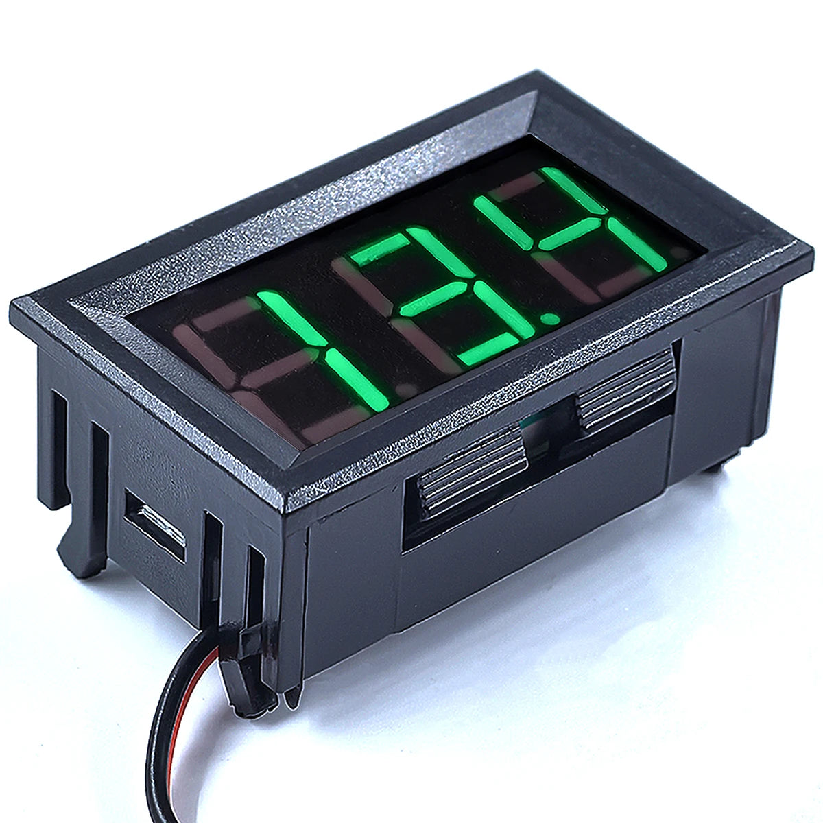 DC 4.5V-30V Digital Voltmeter Ammeter 0.56 Inch Two-Wire LED Display Voltage Current Meter for Car Motorcycle and DIY Electronics