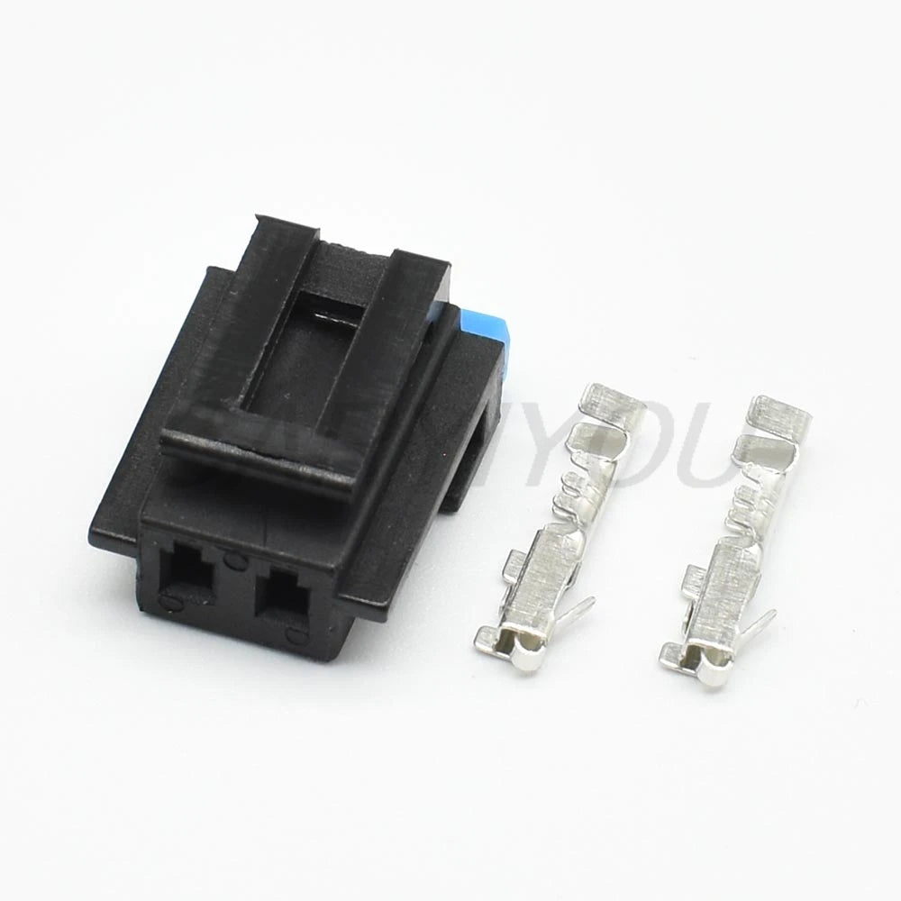 DJ7028Y-1.5-21 Automotive Waterproof 1.5mm 2-Pin Wire Harness Connector Male Female Socket