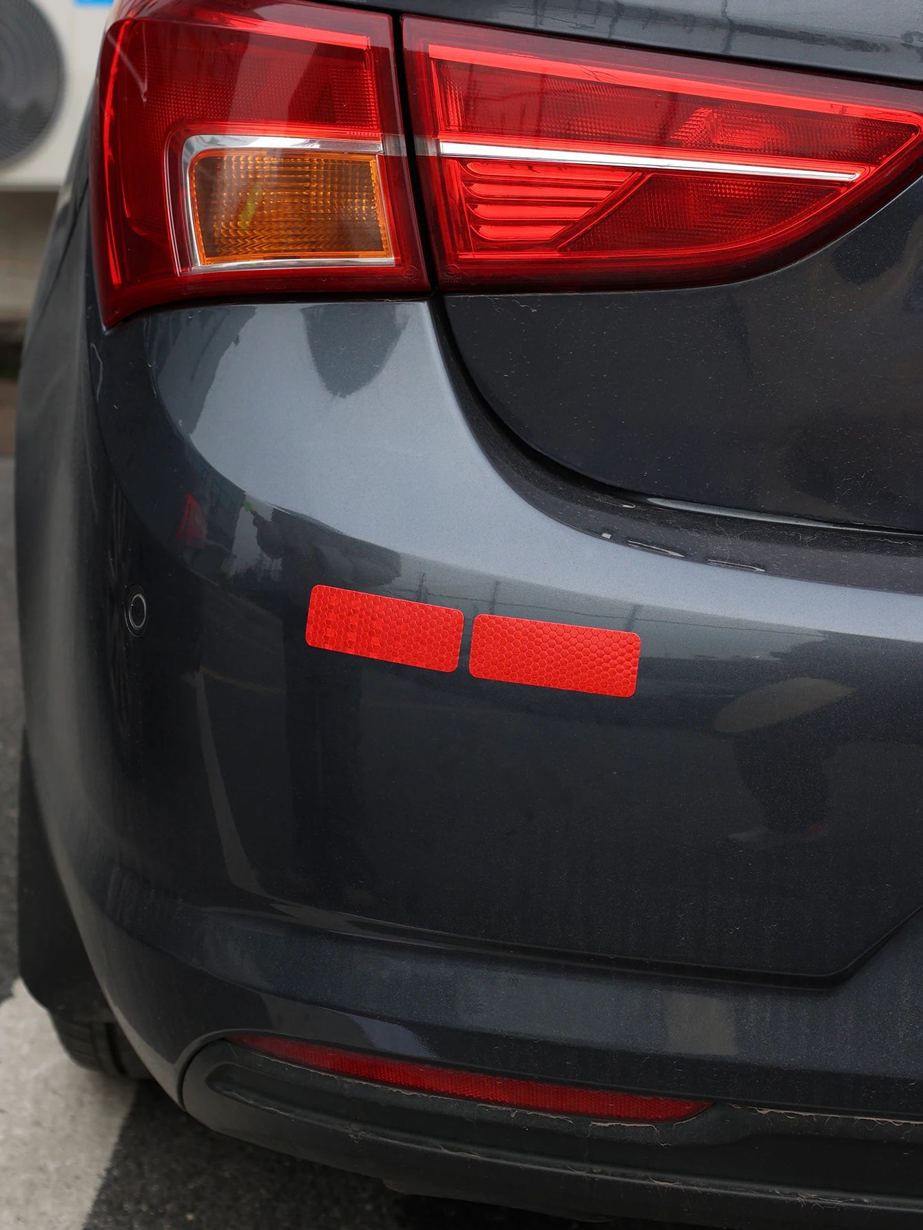 Car Bumper Reflective Safety Strip Stickers – Warning Reflector Tape for Auto Exterior & Interior (10pcs)