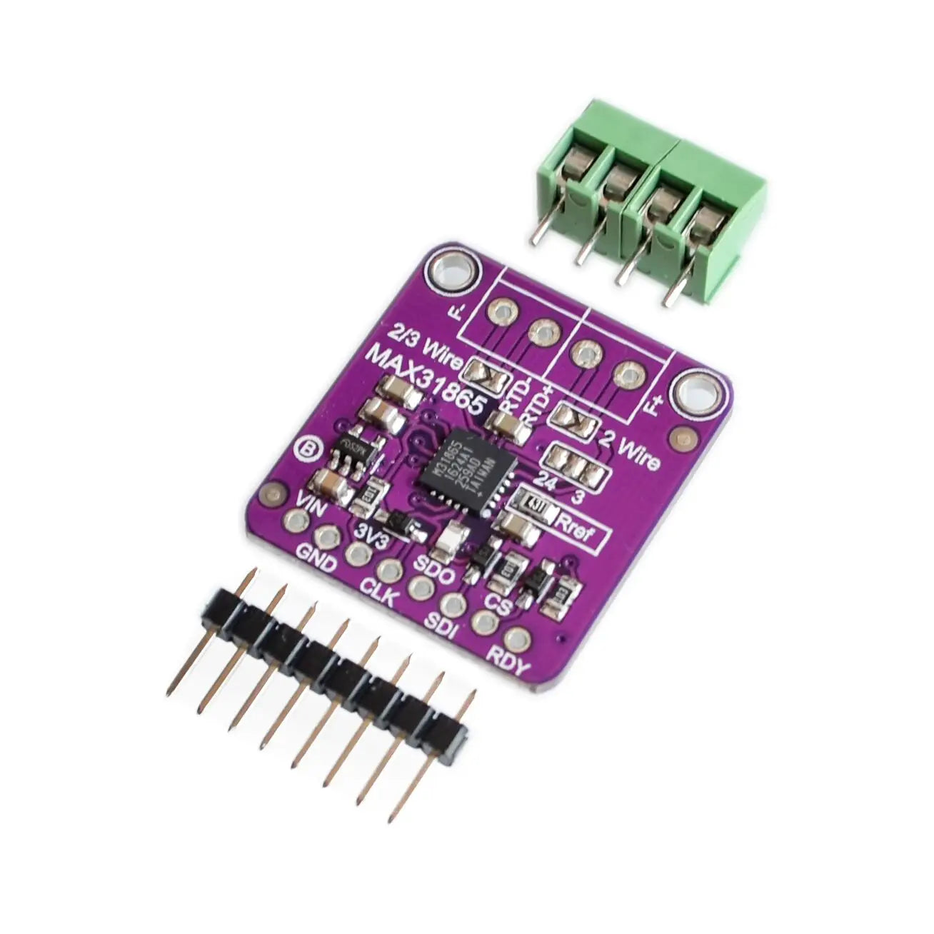 MAX31865 RTD/PT100-PT1000 Platinum Resistance Temperature Sensor Module