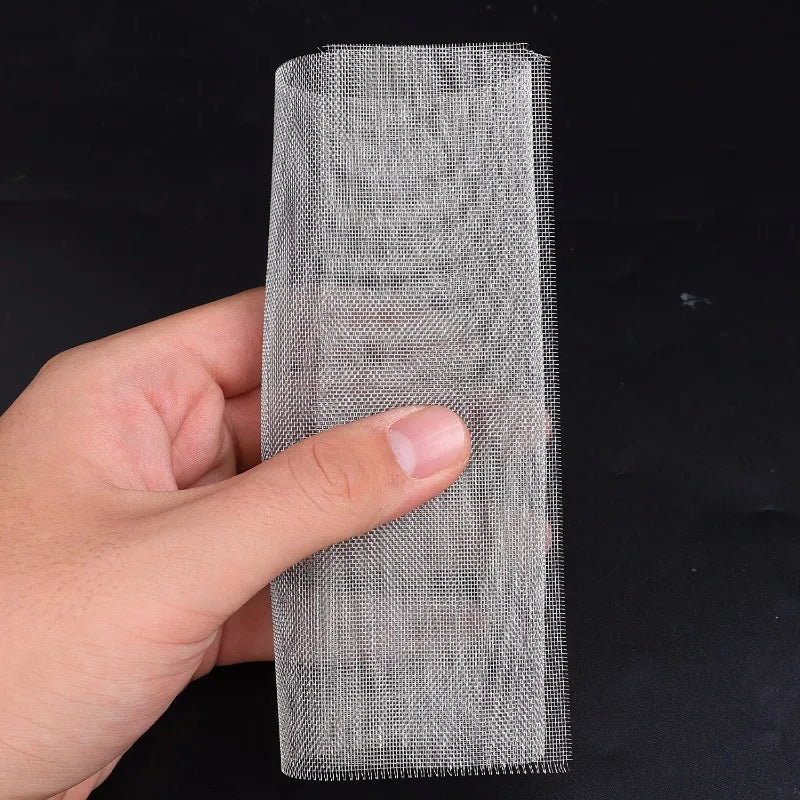Car Bumper Stainless Steel Repair Net Plastic Crack Repair Net for Body Home Heat-resistant Metal Mesh Car Accessories 1/5pcs