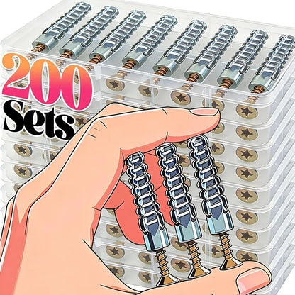 Wholesale Expansion Pipe for Hollow Walls Tile Drywall Anchors with Screw Self Tapping Screw Drilling Plug Expansion Bolt Tools