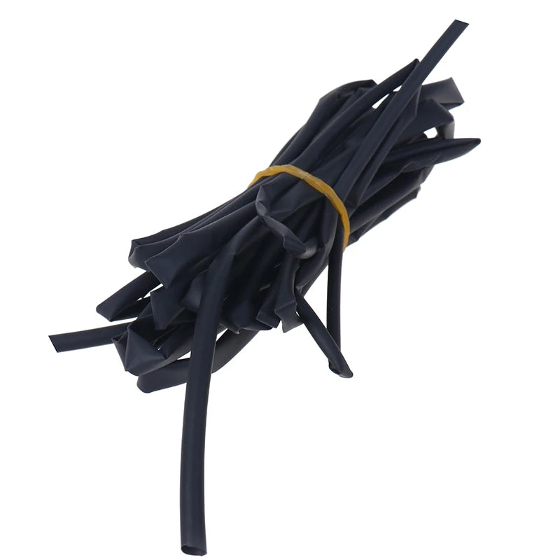New 4 X 1 Meter Lenghts Heat Shrink Tubing 3mm 4mm 5mm 6mm