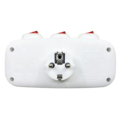 16A 250V Converter Socket For Home EU Standards EU Power Adapter Household Safety Independent Control Switches