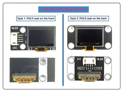 0.96" / 1.3" OLED IIC LCD Display Module SSD1306 SH1106 12864