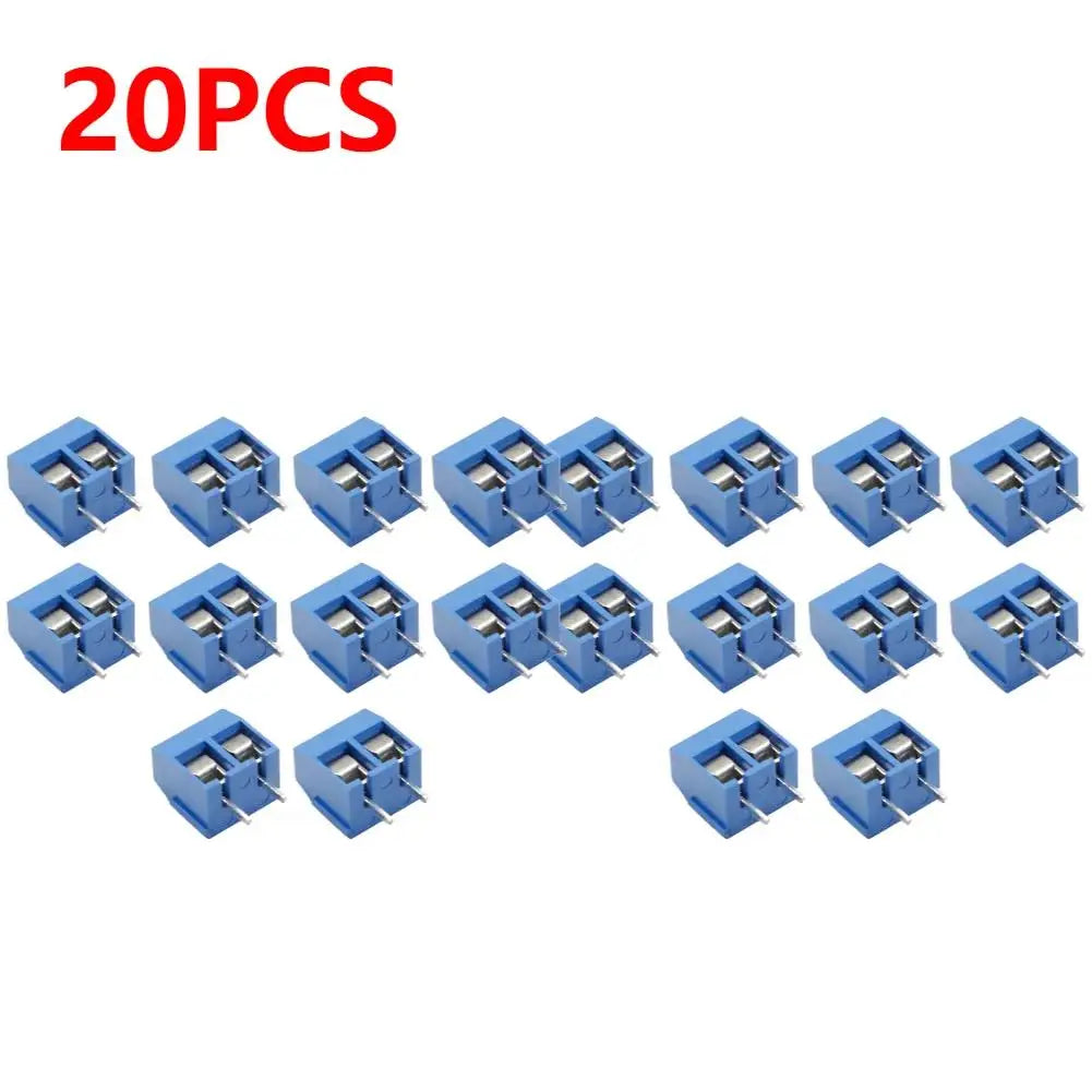 PCB Mount Screw Terminal Block Connector KF301 2P-4P 5.0 / 5.08mm Straight Pin