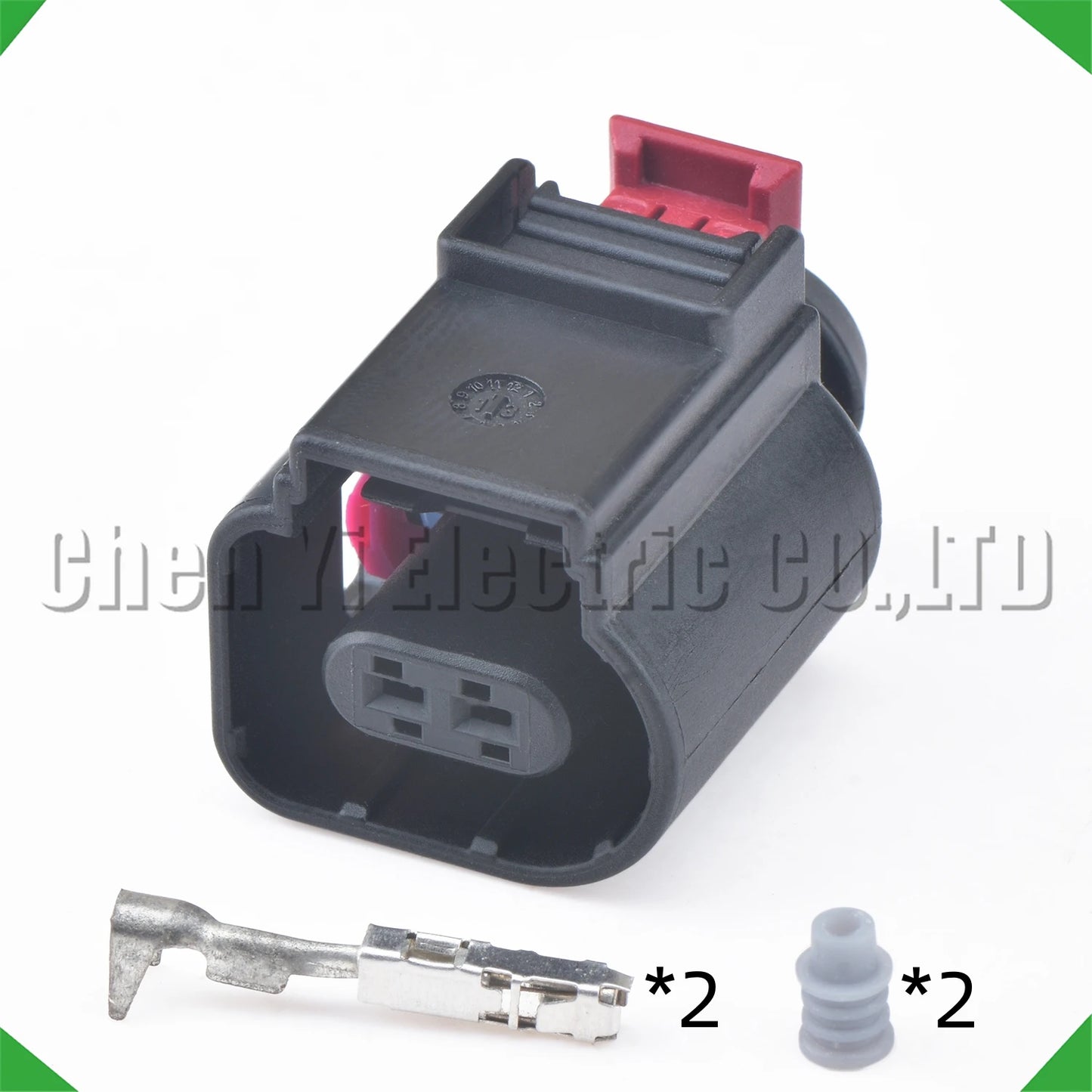 2 Pin Water Temp Sensor Connector 8K0973702D For VW Audi