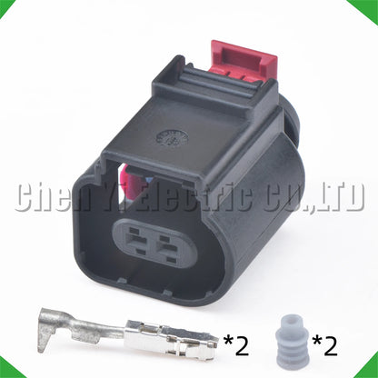 2 Pin Water Temp Sensor Connector 8K0973702D For VW Audi