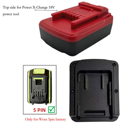 1111111111111111111111111111111111111111 18V 20V Lithium Power X Change Tool Compatibility Plastic Black