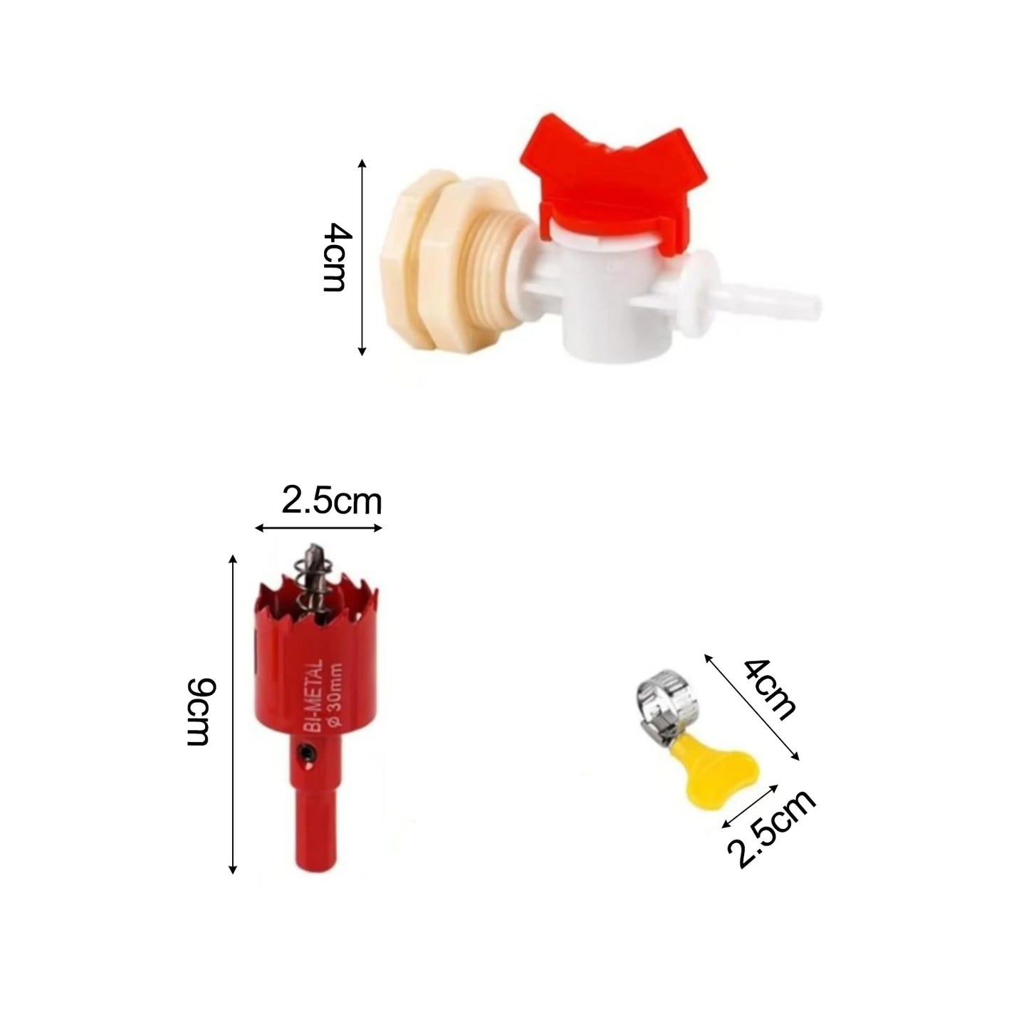 24pcs/Set Rabbit Drinking Fountain With Double Spring Duckbill Spout For Breeding And Cage Use Plastic