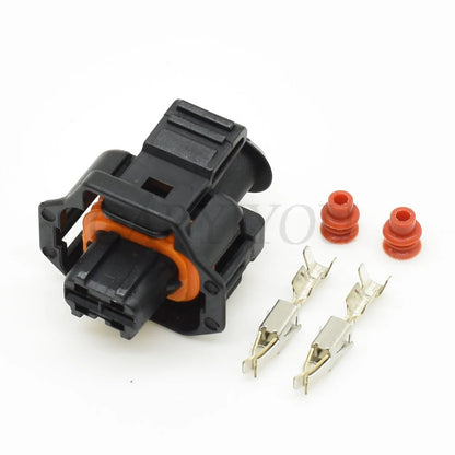 2 Pin 3.5mm Automotive Electrical Plug Female Male Connector Compatible with 1928403874 1928404226 936059-1 DJB7029Y-3.5-11