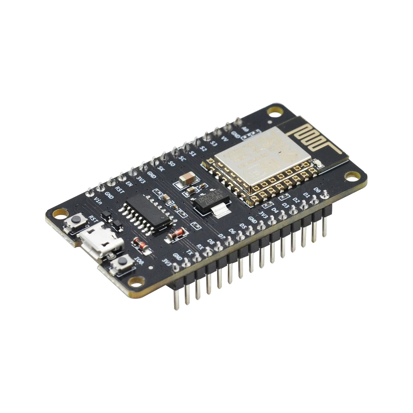 NodeMCU V3 ESP8266 WiFi Development Board – Lua IoT Module with PCB Antenna and USB for Arduino