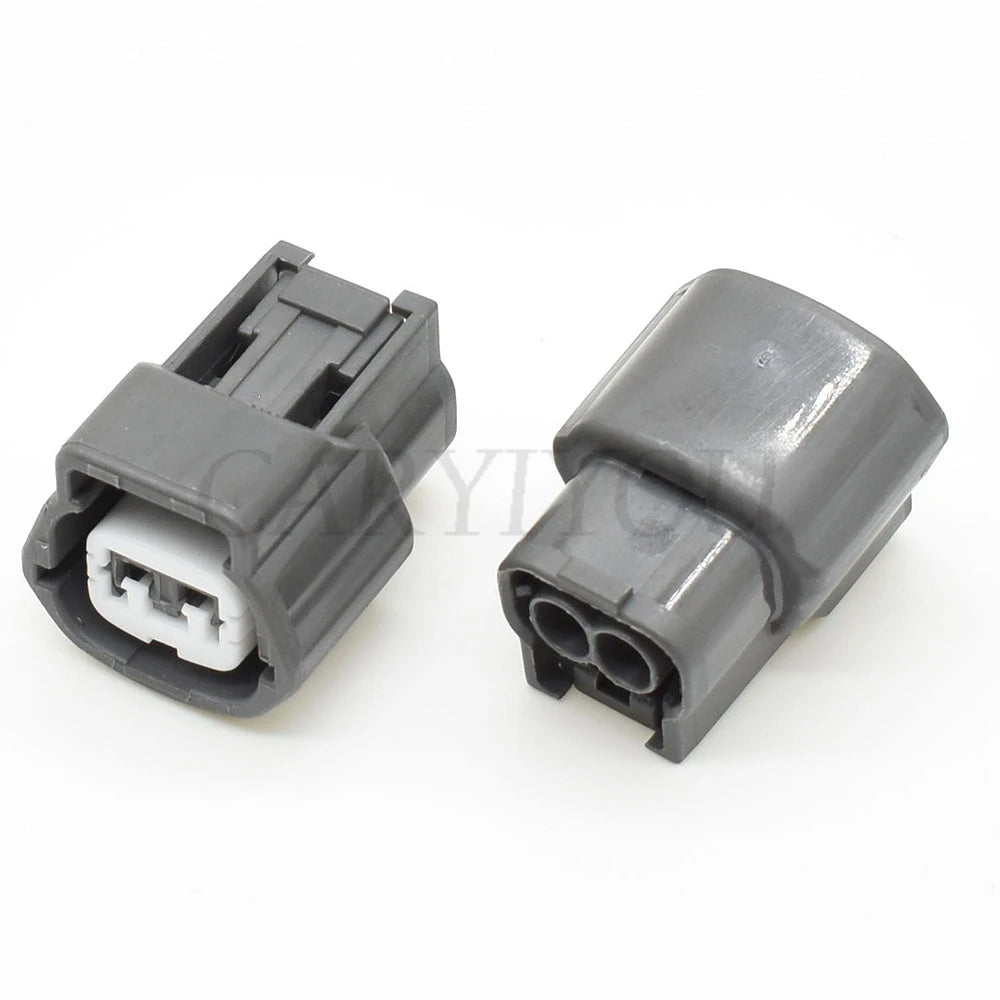 2 Pin Male and Female Automotive Engine Water Temperature Sensor (ECT) Connector Compatible with 6189-0772 for Nissan Hyundai