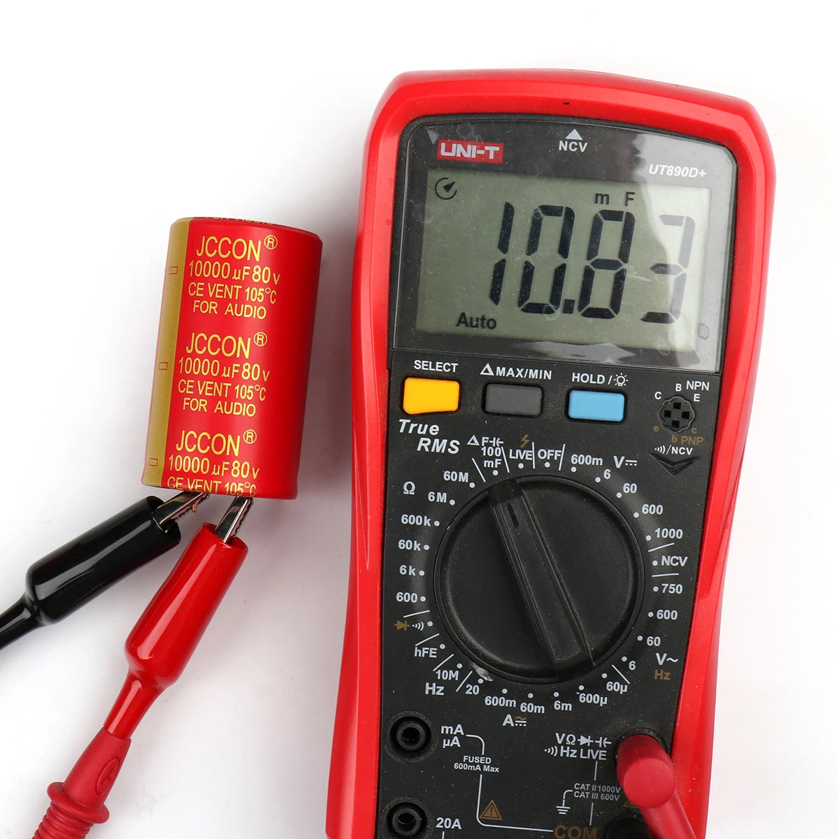 Electrolytic Audio Capacitor 80V 10000uF 35x60mm Copper Pin for HiFi Amplifier 105℃