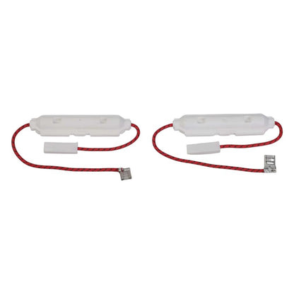 Microwave Oven Fuse Holder with 5KV High Voltage Fuses 0 65 to 0 9A Current Range Includes 2 Replacement Pieces