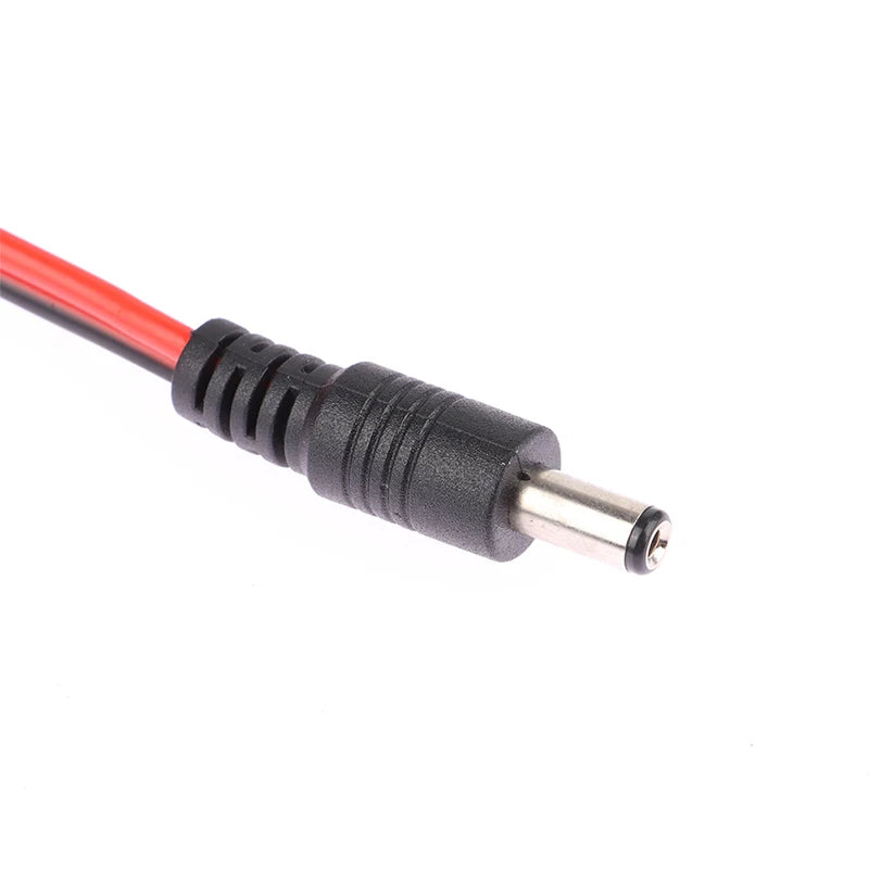 New 16AWG DC Power Plug 5.5 x 2.1mm Female To Male CCTV Adapter Connector Cable 12V 10A 120W Max. Power Extension Cord 1.5m