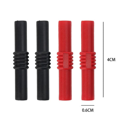 4mm Banana Plug Female to Female Socket Insulated Adapter