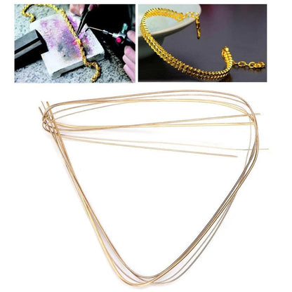 Silver Welding Rods Silver-Copper Alloy Soldering Wire 0.5mm Diameter for Jewelry Repair Welding Parts