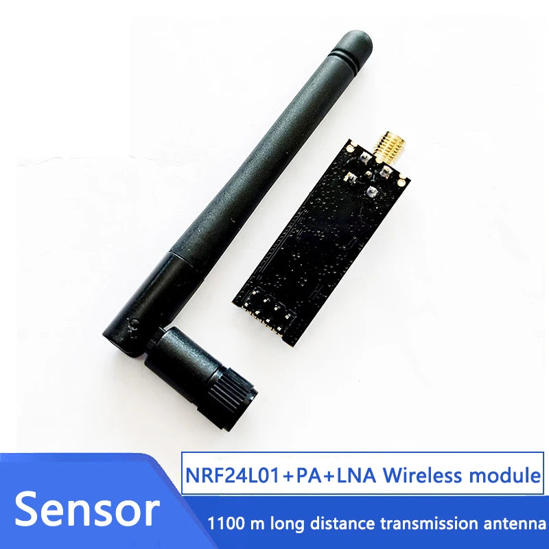 NRF24L01+ 2.4GHz Wireless Data Transmission Module with Socket Adapter Board