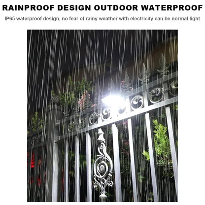 2PCS LED Solar Motion Sensor Lights IP65 Waterproof Security Lamp